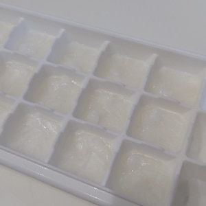 【離乳食】　電子レンジで１0倍粥　冷凍保存
